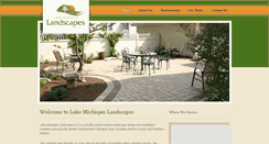 Desktop Screenshot of lakemichiganlandscapes.com